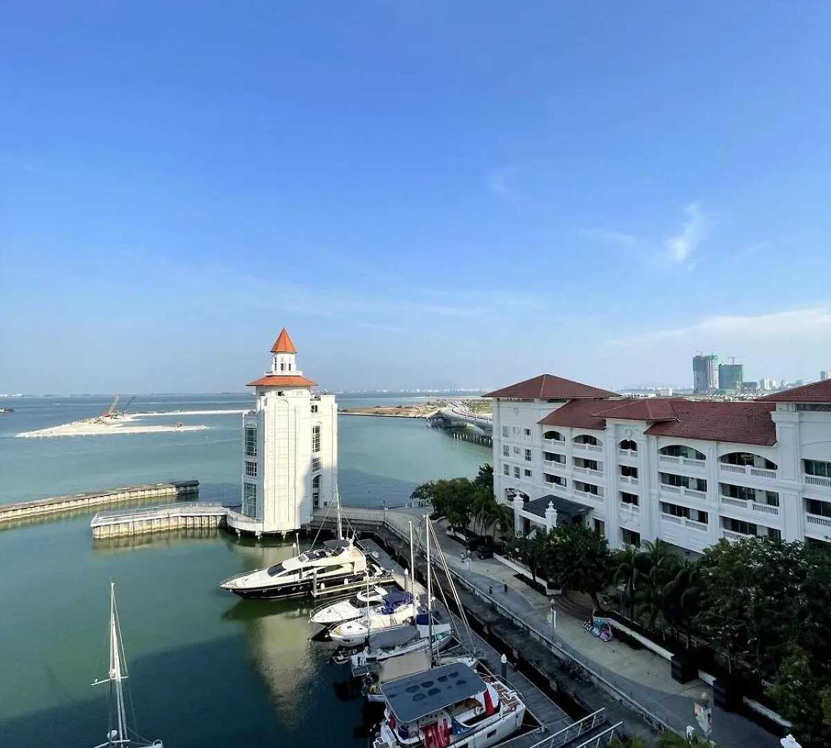 Marina Suite With Seafront Sunrise View 조지타운 말레이시아